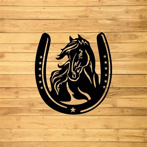 Download Free Horse Shoe Monogram SVG, PNG, DXF Digital Files Include Creativefabrica